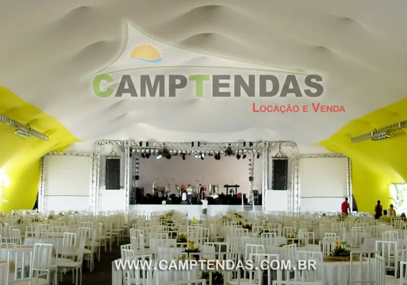 Galpão de lona aluguel